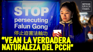 Piden detener persecución y rechazar al Partido Comunista Chino