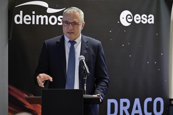 El director de la Agencia Espacial Española, Juan Carlos Cortés, en una imagen de archivo. EFE/ Jesus Monroy
