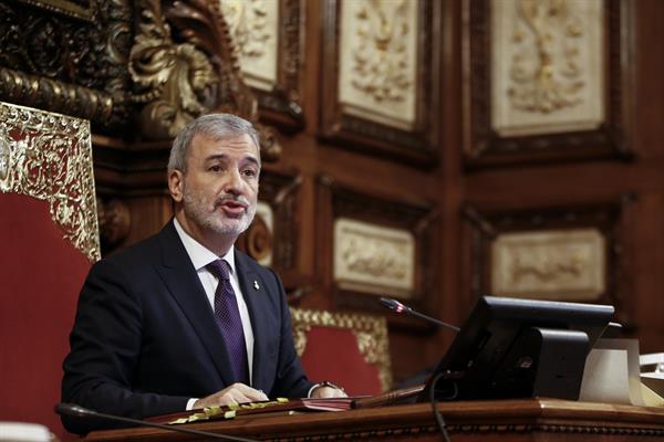 Imagen de archivo del alcalde de Barcelona, Jaume Collboni. EFE/Quique García
