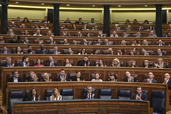 Vista del hemiciclo durante un pleno del Congreso de los Diputados, en una imagen de archivo. EFE/ Fernando Villar
