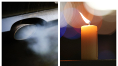 Algunas velas aromáticas producen contaminación similar a los gases de escape diésel