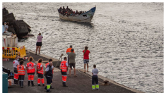 El Hierro recibe migrantes a un ritmo de 276 en 48 horas y la Cruz Roja se moviliza para acogerlos