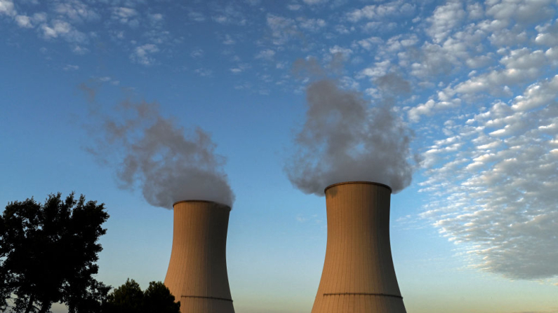 La central nuclear de Trillo, a 145 km de Madrid, fotografiada el 31 de agosto de 2022 (Oscar del Pozo / AFP vía Getty Images)