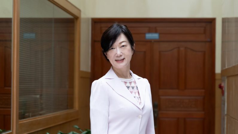 La embajadora de la República de China (Taiwán), Pei-Chih. (Fotografía: Oficina de Representación de Taipei en Francia)

