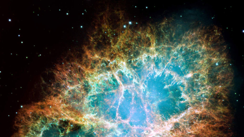 Nebulosa Cangrejo con restos de una supernova (NASA/ Dominio público)
