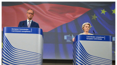 La inmigración requiere una «solución europea común», afirma Von der Leyen ante el canciller alemán Merz