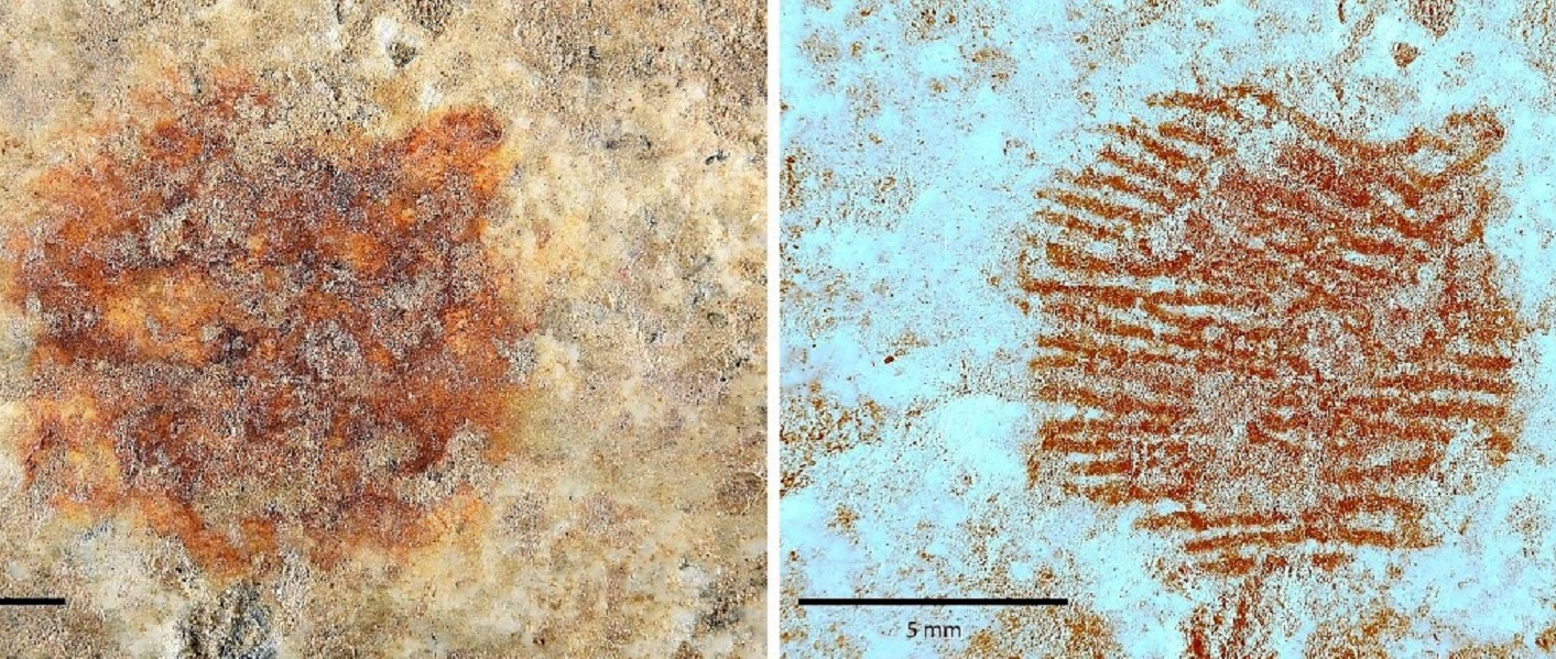 Descubren la huella humana más antigua de Europa en un curioso guijarro hallado en Segovia