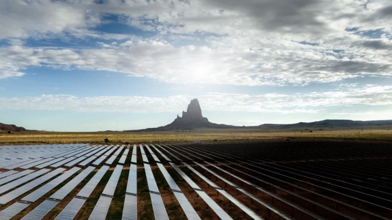 
Una granja solar en Arizona en una foto de archivo. Brandon Bell/Getty Images

