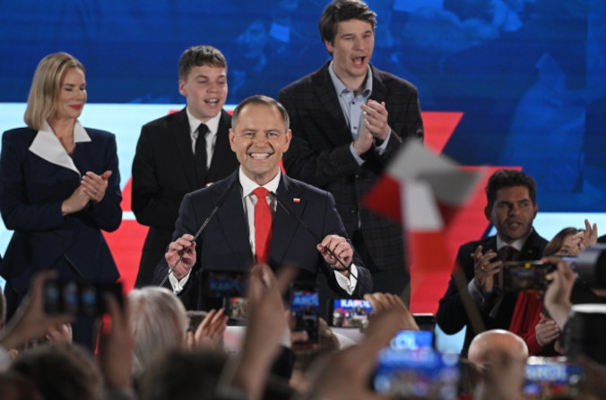 
Karol Nawrock ganó las elecciones presidenciales polacas de 2025. Cuenta con el apoyo del partido Ley y Justicia (PiS).
Foto: Sean Gallup/Getty Images
