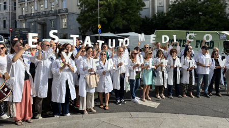 Los médicos celebran el éxito de la huelga y anuncian paros en enero: «No nos escuchan»