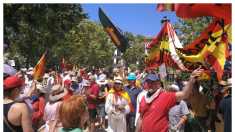 Masiva protesta de jueces y fiscales ante el Tribunal Supremo: «Sin Estado de Derecho no hay democracia»