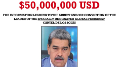 EE. UU. presiona a Maduro: ofrece 50$ millones por su cabeza y despliega buques de guerra frente a Venezuela