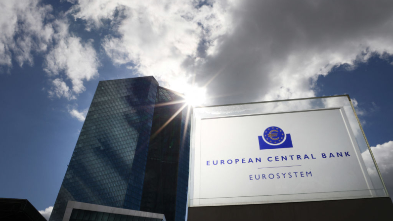 El edificio del Banco Central Europeo (BCE). (Foto de Daniel ROLAND / AFP) (Foto de DANIEL ROLAND/AFP vía Getty Images)