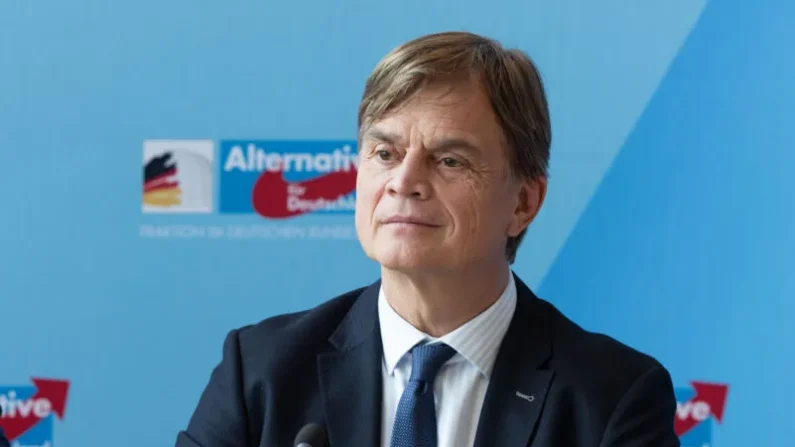 Bernd Baumann, director parlamentario de la AfD, el 12 de marzo de 2025.
Foto: Matthias Kehrein/Epoch Times