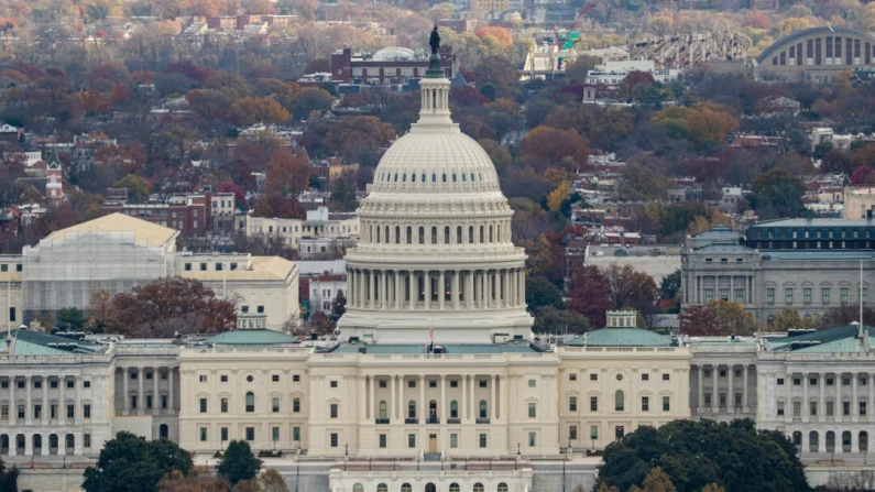 El Capitolio de Estados Unidos en Washington, el 17 de noviembre de 2025. Madalina Kilroy/The Epoch Times