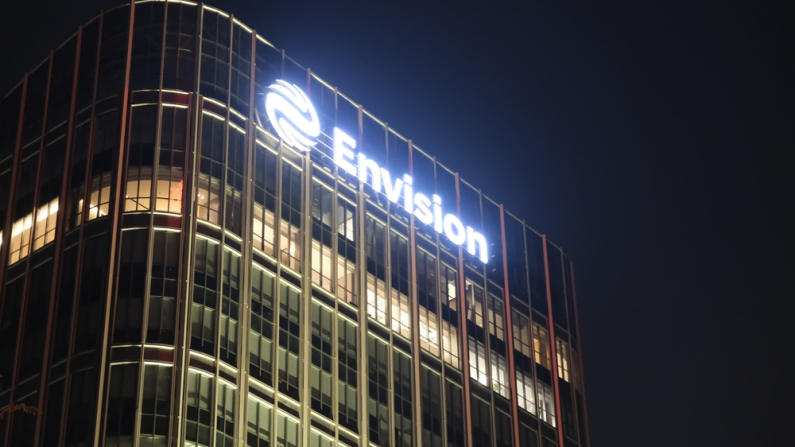 Edificio de la empresa Envision Energy en  Shanghái, China, el 12 de noviembre de 2022. (Robert Way/Shutterstock)