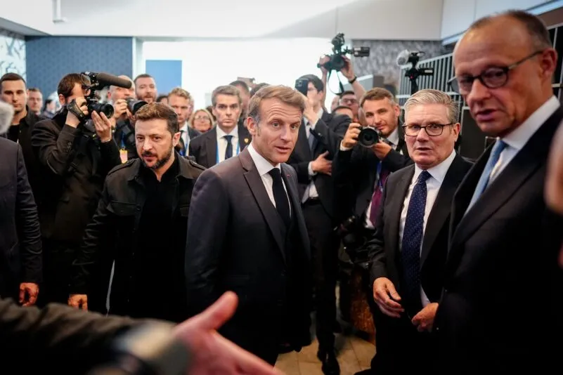 ¿Paz para Ucrania? Zelensky se reúne en Londres con líderes europeos